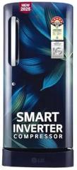 Lg 210 Litres 5 Star, 2025 Model, Direct Cool, Smart Inverter Compressor, Single Door Refrigerator
