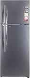 Lg 284 Litres 3 Star GL T302RDSX Smart Inverter Frost Free Double Door Refrigerator, Grey, Large