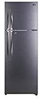 Lg 335 Litres 3 Star Frost Free Double Door Dazzle Steel Refrigerator