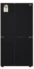 Lg 650 Litres 3 Star Side By Side Refrigerator, Wi Fi Convertible, DoorCooling+ , Smart Inverter Compressor, Black Mirror Finish, GLB257DBM3