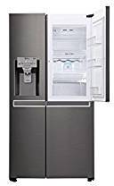 Lg 668 Litres Black Inverter Linear Side By Side Refrigerator