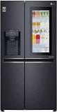 Lg 668 Litres GC X247CQAV InstaView Door in Door Wi Fi Inverter Linear Frost Free Side By Side Refrigerator