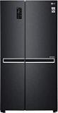 Lg 687 Litres Matte Black, Inverter Linear Compressor, Smart ThinQ, Smart Diagnosis, MOIST 'N' FRESH Refrigerator