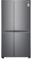 Lg 688 Litres GC B257KQDV Frost Free Smart Inverter Compressor Side By Side Refrigerator