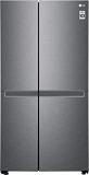 Lg 688 Litres GC B257KQDV Frost Free Smart Inverter Side By Side Refrigerator