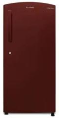 Lloyd 225 Litres 2 Star Havells Direct Cool Single Door Refrigerator Royal Red With Fast Ice Making, Stabilizer Free Operation GLDC242SRRT2EB