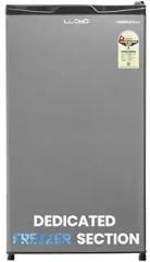 Lloyd 92 Litres 1 Star Direct Cool Single Door Grey Metallic Refrigerator With Dedicated Freezer Section Big Bottle StorageFull Vegetable Box