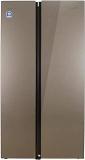 Llyod 587 Litres 5 Star GLSF590DGGT1GB Graphite Glass Frost Free Side By Side Refrigerator