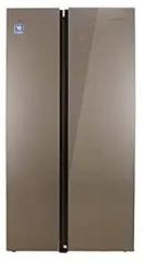 Llyod 587 Litres 5 Star GLSF590DGGT1GB Graphite Glass Frost Free Side By Side Refrigerator