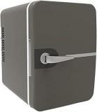 Mini 6 Litres /8 Can Small Compact Office Car Refrigerator (Grey)