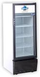 Rockwell 285 Litres RVC300B Single Glass Door Visi Cooler, Internal LED, White