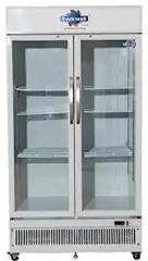 Rockwell 778 Litres RVC950C Single Glass Door Visi Cooler, Internal LED