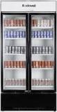 ROCKWELL Double Glass Door Visi Cooler RVC1100B