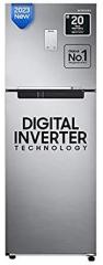 Samsung 224 Litres 2 Star RT28C3522S8/HL Curd Maestro, Digital Inverter Frost Free Double Door Refrigerator