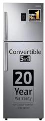 Samsung 301 Litres 2 Star, RT34C4412SL/HL, Convertible 5 in 1 Digital Inverter, With Display Frost Free Double Door Refrigerator