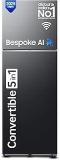 Samsung 350 Litres 2 Star, RT38DG5A2BBXHL, Convertible 5 In 1, Digital Inverter, Frost Free Double Door, WiFi Enabled Bespoke AI Refrigerator