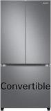 Samsung 550 Litres RF57A5032S9/TL, Convertible, Digital Inverter, Frost Free French Door Refrigerator