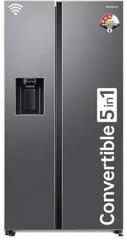 Samsung 633 Litres 3 Star RS78CG8543S9HL Convertible 5 in 1 Digital Inverter Side By Side WiFi Embedded Refrigerator