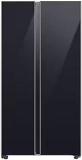 Samsung 653 Litres 3 Star, , Frost Free, Double Door, Convertible 5 in 1 Digital Inverter, Side By Side AI Enabled Smart Refrigerator With WiFi REF RS76CB81A333HL, Silver