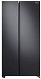 Samsung 692 Litres Gentle Black Matt Inverter Frost Free Side By Side Refrigerator