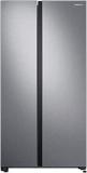 Samsung 700 Litres With Inverter Side By Side Refrigerator, Silver, Steel