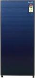 Sharp 193 Litres 4 Star Direct Cool Single Door Blue Refrigerator |Japan 7 Shield Protection|Mirror Glass Finish|