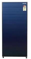 Sharp 193 Litres 4 Star Direct Cool Single Door Blue Refrigerator |Japan 7 Shield Protection|Mirror Glass Finish|