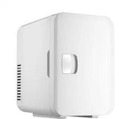 Ujeavette 6 Litres Fridge Personal Makeup Cooler And Warmer EU Power Adapter For Car Home