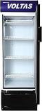 Voltas 301 Litres VC320/VCGT320SD Visi Cooler Plastic Single Door, Black