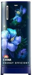 Whirlpool 184 Litres 5 Star 205 WDE ROY 5S Inv SAPPHIRE SPRING Z Direct Cool Single Door Refrigerator With Intellisense Inverter Compressor