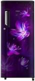 Whirlpool 200 Litres 3 Star Purple Flower Rain Direct Cool Single Door Refrigerator