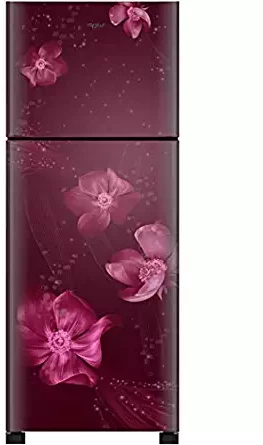 Whirlpool 292 Litres 3 Star Wine Magnolia Frost free Double Door Chromium Steel Refrigerator