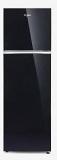 Whirlpool 292 Litres Crystal /Glass Door Double Door Refrigerator (Black)