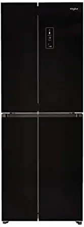 Whirlpool 406 Litres WS QUATRO 460 CRYSTAL BLACK Inverter Frost Free Multi Door Refrigerator