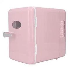 Beauty 6 Litres Makeup Fridge, Small Portable EU Plug Car Refrigerator Compact Structure Space Saving For Boat