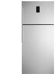 Electrolux 573 Litres Frost Free Invertor Double Door Refrigerator, Top Freezer, TasteLockAuto & TasteGuard Technology, Arctic Silver Steel, UltimateTaste 500, ETE5700C A