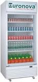 Euronova 550 Litres Dynamic Cooling Beverage Showcase Cooler With Canopy Light