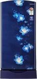 Havells Lloyd 200 Litres 4 Star GLDF214SGBS1PB Gardenia Blue Base Stand Inverter Direct Cool One Door Refrigerator