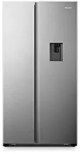 Hisense 566 Litres RS670N4ASN Frost Free Side By Side Refrigerator With Water Dispenser