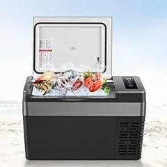 Ivelect 25 Litres Portable Mini Car Fridge Refrigerator Cooler Cool Heat Function