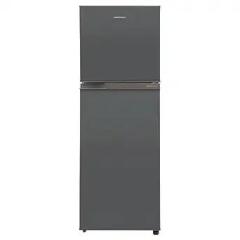 Kelvinator 252 Litres 2 Star Double Door Refrigerator, Bright Grey KRF I260RBVBGT