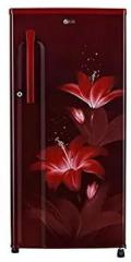 Lg 188 Litres 1 Star GL B191KRGB Toughened Glass Direct Cool Single Door Refrigerator