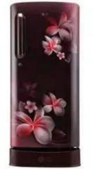 Lg 190 Litres Scarlet Plumeria Top Freezer Refrigerator