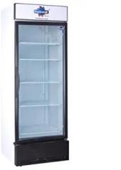 Rockwell 597 Litres RVC700B Single Glass Door Visi Cooler, Internal LED, White