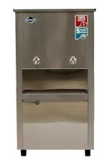 Rockwell 80 Litres RWCSS 4080A Stainless Steel Water Cooler, Energy Efficient, 2 Faucet