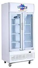 Rockwell 941 Litres RVC1100C Single Glass Door Visi Cooler, Internal LED