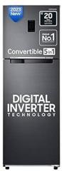 Samsung 301 Litres 2 Star RT34C4522B1/HL Convertible 5 in 1 Digital Inverter With Display Frost Free Double Door Refrigerator