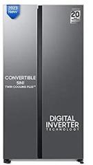 Samsung 653 Litres RS76CG8103S9HL WI FI Enabled SmartThings Side By Side Inverter Refrigerator