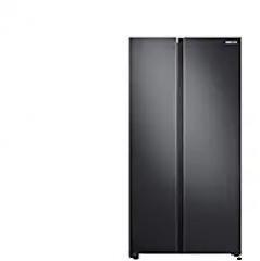 Samsung 692 Litres Gentle Black Matt Inverter Frost Free Side by Side Refrigerator