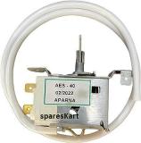 Spareskart 300 Litres Single Door Refrigerator Thermostat, Compatible For LG Single Door Refrigerator 165 Transparent